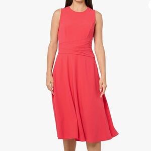 Sleeveless Fit and Flare Midi Dress by Eliza J